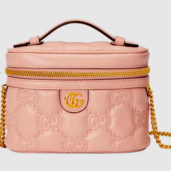 GG MATELASSÉ TOP HANDLE MINI BAG - Picture 1 of 7